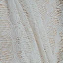 White Cotton Lace Fabric #02