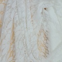 White Dyed Lace Fabric#12