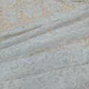 White Dyed Lace Fabric#15