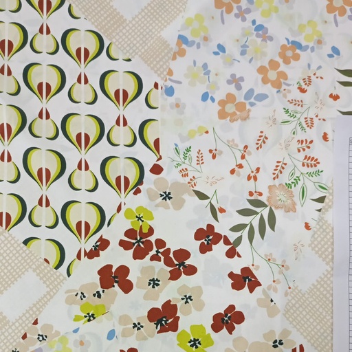 Artwork Print On Korean Satin SS22L KSPL06