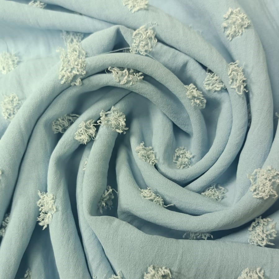 Temple Coin Jacquard Dyed Fabric